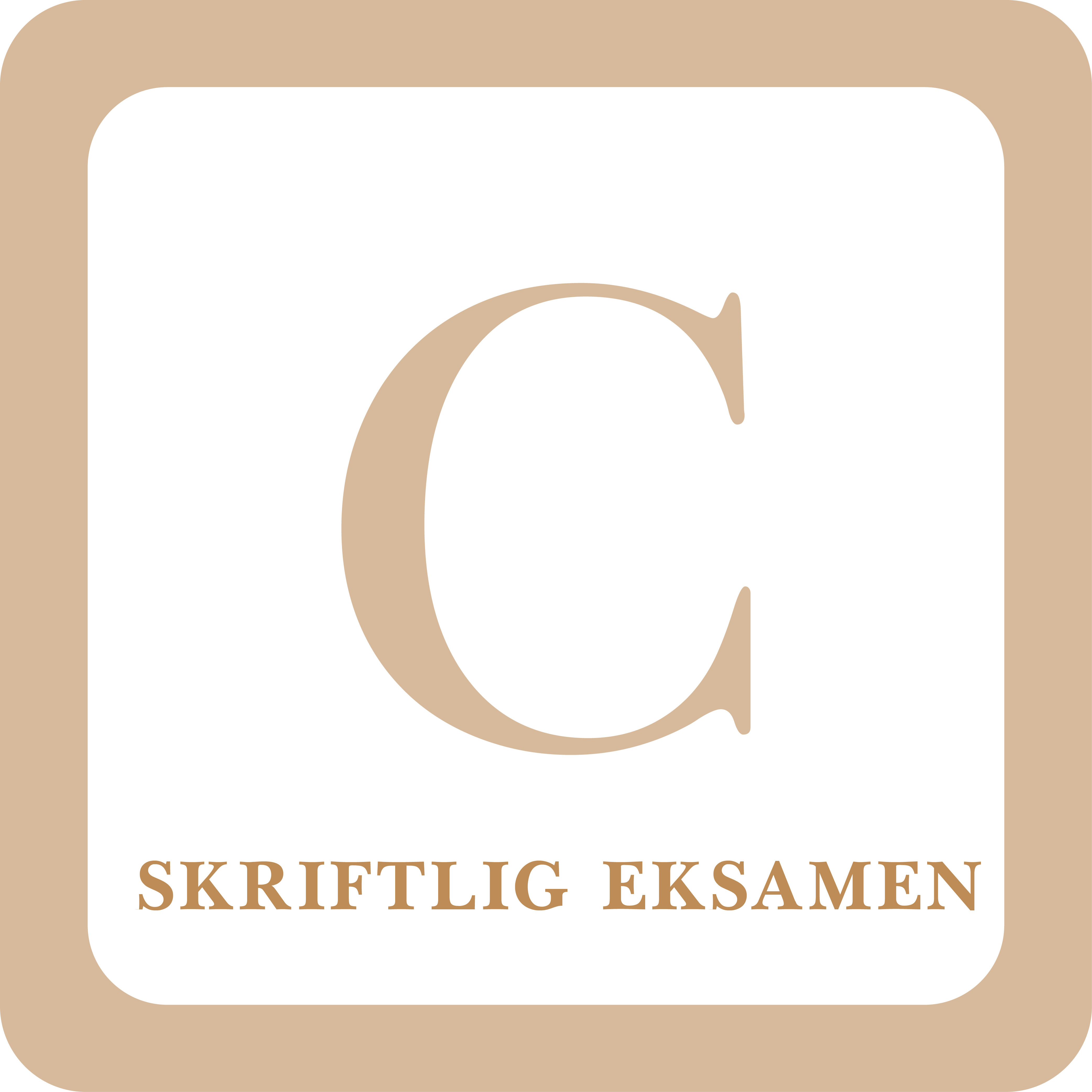 Read more about the article C skriftlig eksamen
