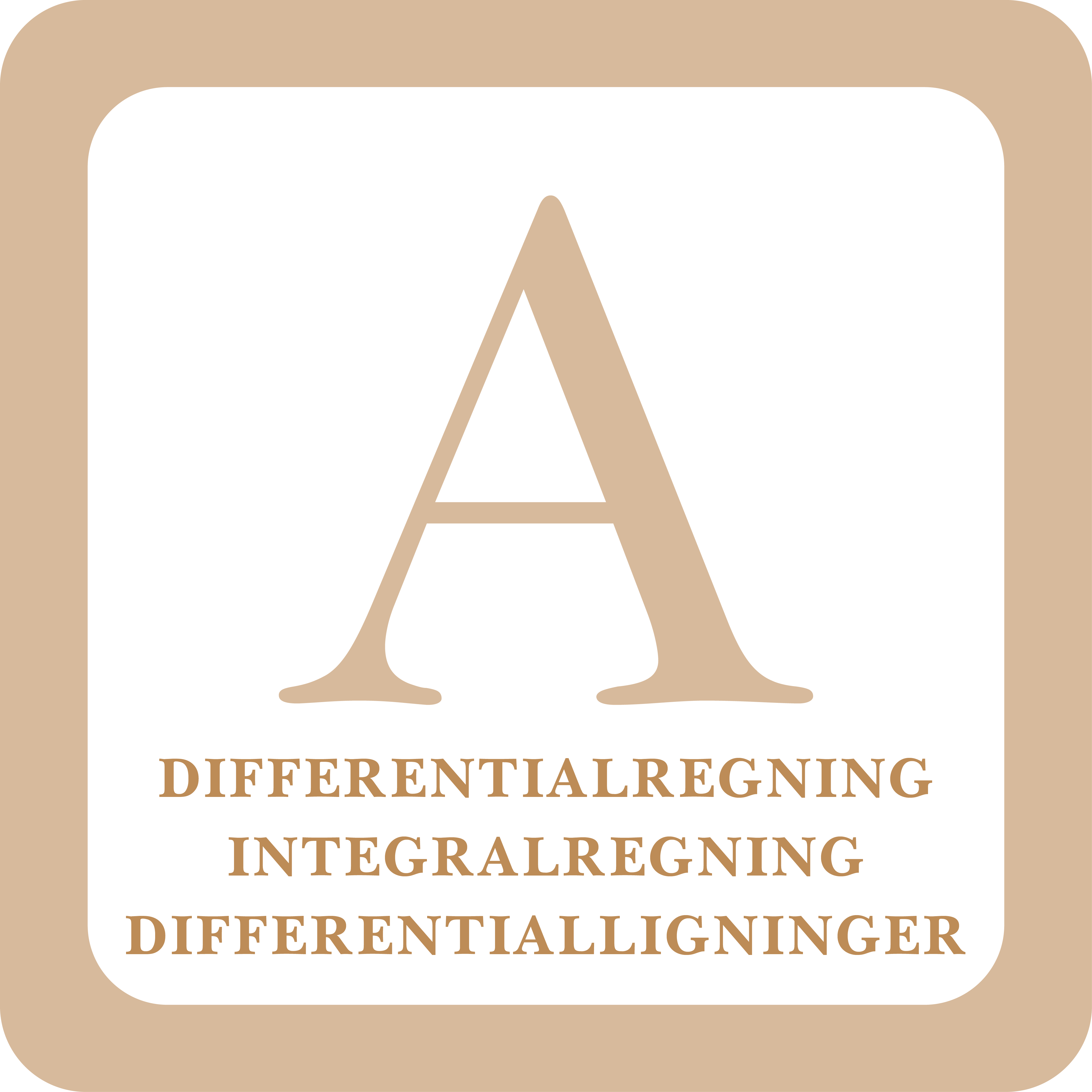 Read more about the article Differentialregning Integralregning Differentialregning