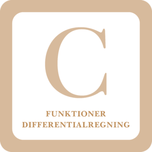 Funktioner Differentialregning – C