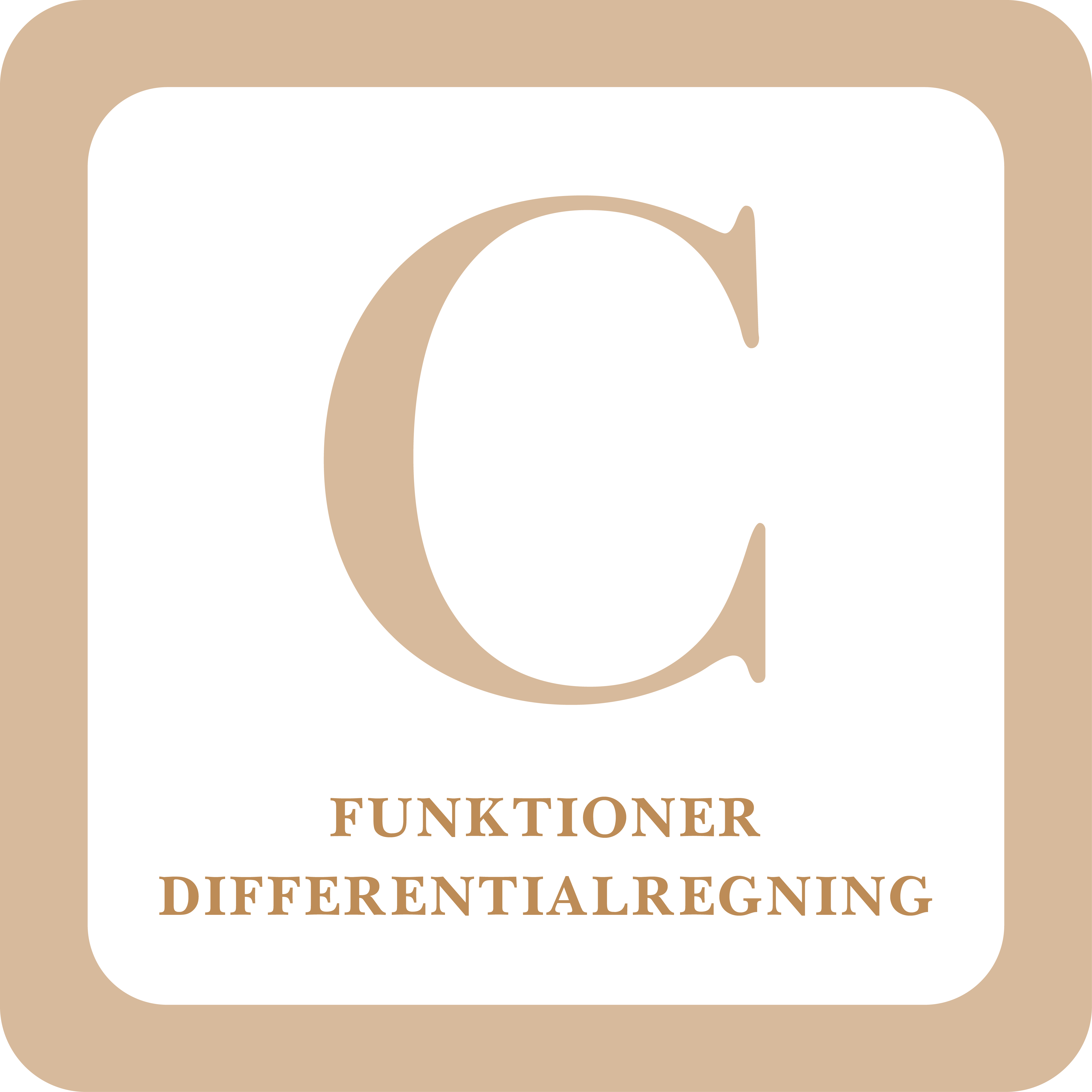 Read more about the article Funktioner Differentialregning – C